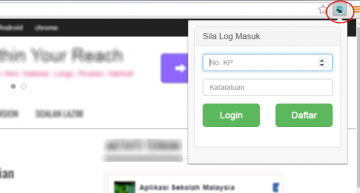 Install MySekolah di Chrome