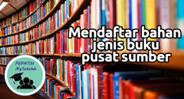 Bagaimana merekodkan bahan jenis buku Pusat Sumber