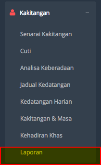 Laporan Pergerakan Guru/Kakitangan Individu